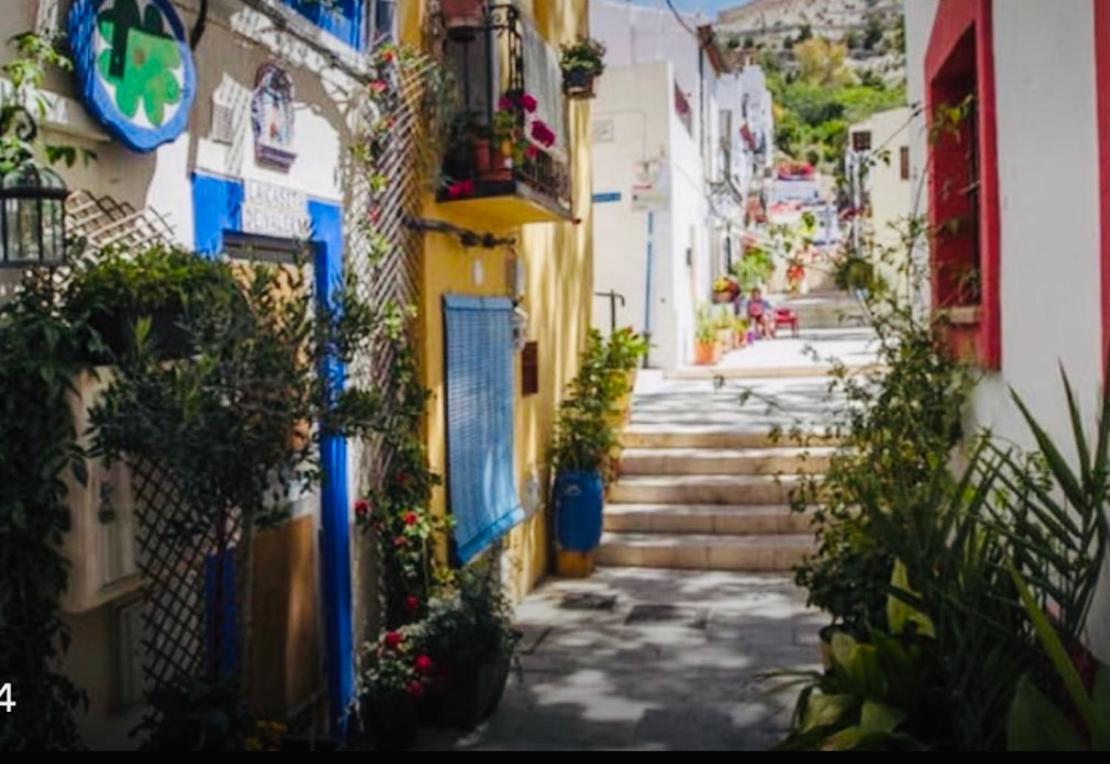 Casita Del Flamingo En Casco Historico Villa Alicante Bagian luar foto